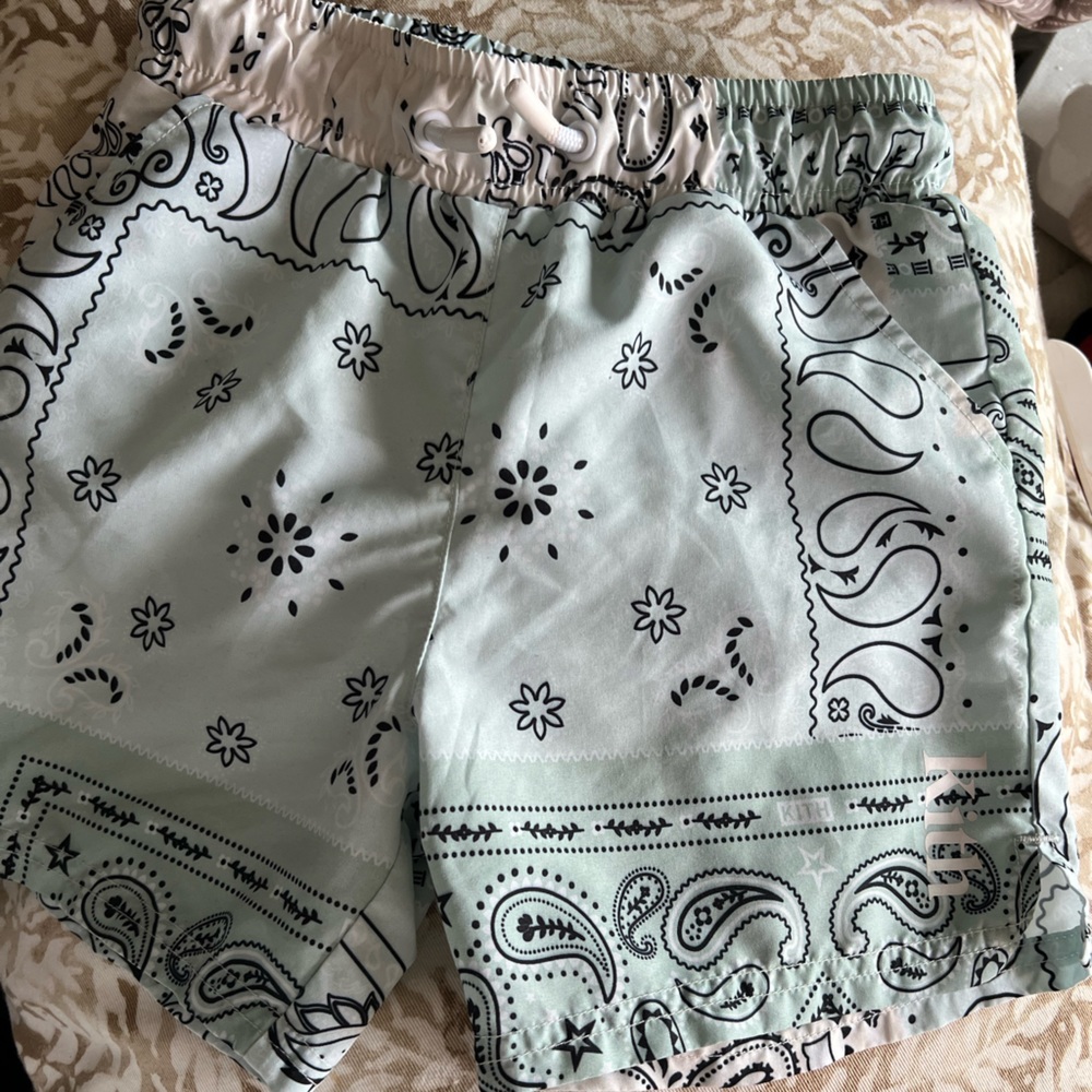 Kith Paisley swim trunks